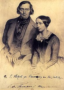 Robert Schumann 6 e Clara Schumann em 1847.jpg